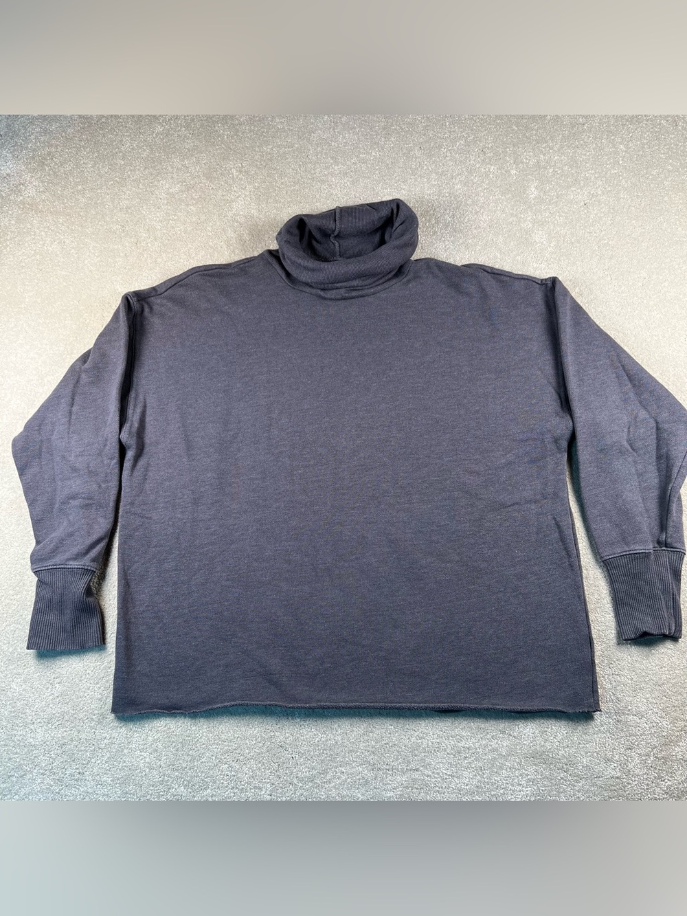 Aerie Sweater Gray Turtleneck Oversized Casual Women's XS